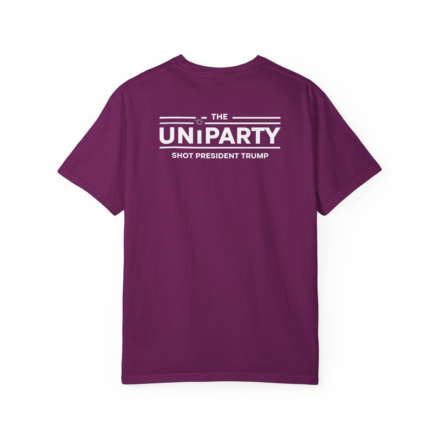 "The Uniparty Shot President Trump" #03, Unisex T-shirt