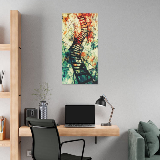 "Climb of the Eternal Soul", Stretched Classic Canvas Fine Art Print
