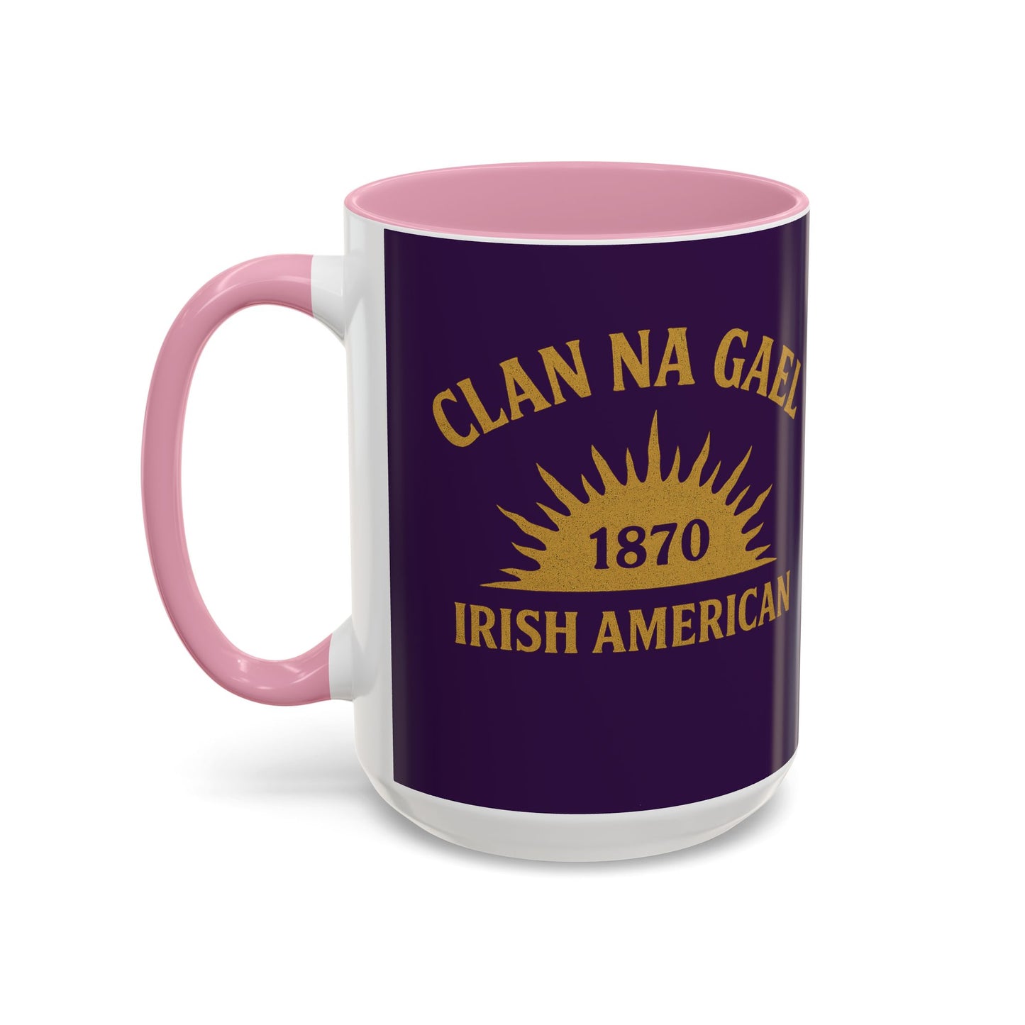 "Clan na Gael - Irish American", Colorful Mugs (11oz, 15oz) (3B0A4F)