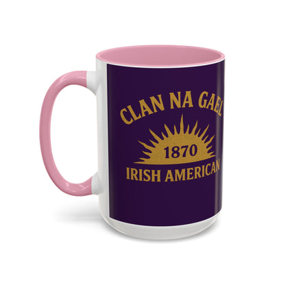 "Clan na Gael - Irish American", Colorful Mugs (11oz, 15oz) (3B0A4F)