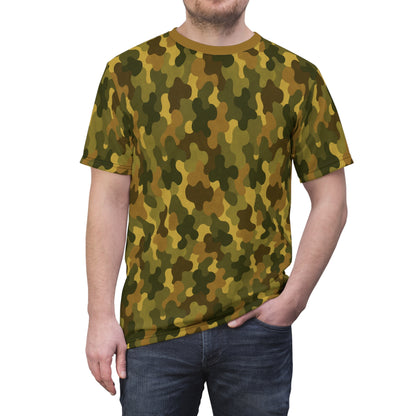 "SASR Day-Ops Camouflage", Unisex Tee (SASR Light Brown Collar)