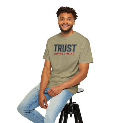 "Trust Divine Timing" #02, Unisex T-shirt