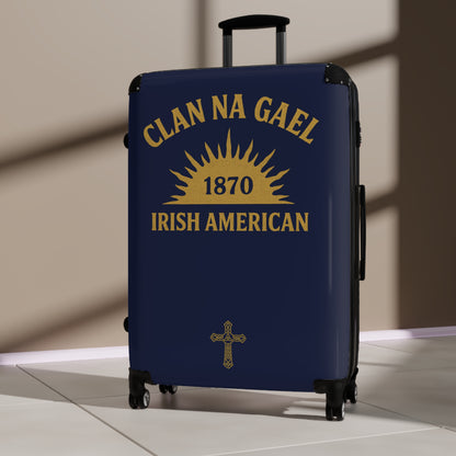 "Clan na Gael - Irish American", Suitcase (Mariana Blue)