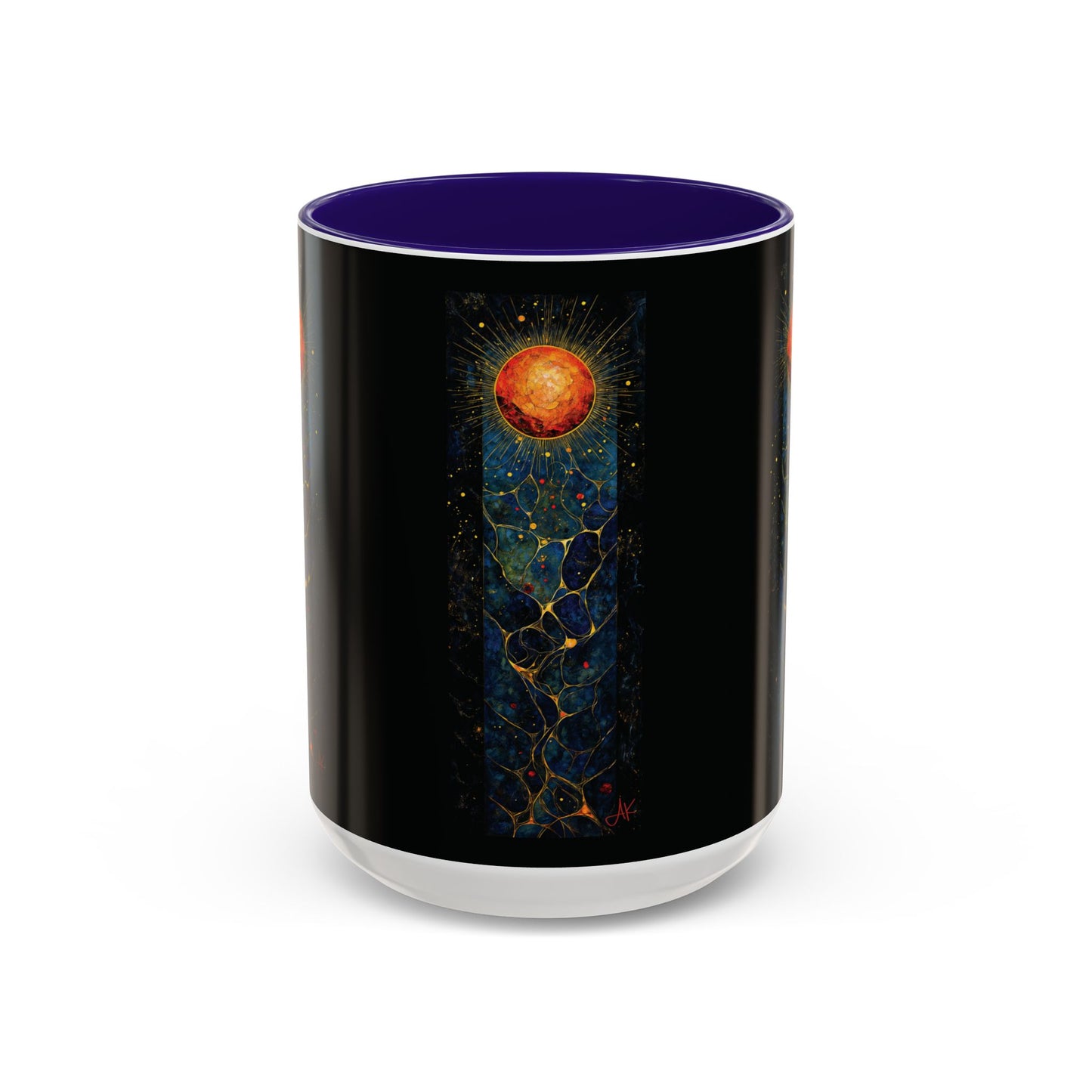 "The Living Light (John 8:12)", Colorful Mugs (11oz, 15oz)