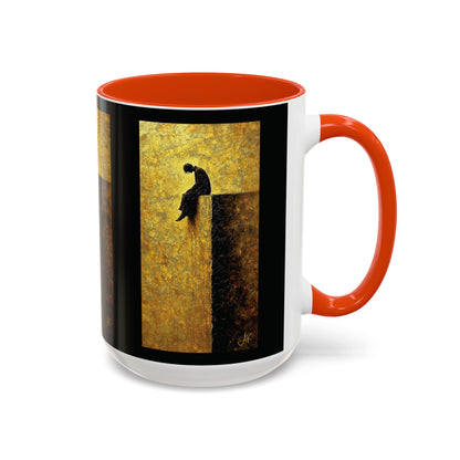 "In Darkest Hour He Is With Me", Colorful Mugs (11oz, 15oz)