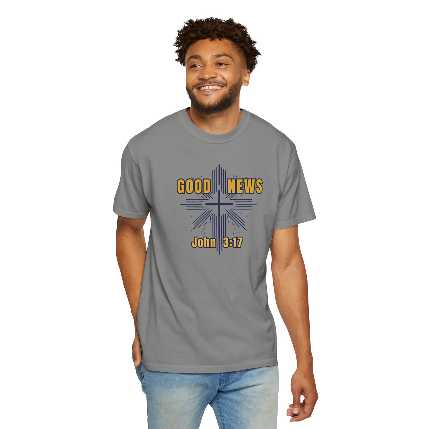 "Good News - John 3:17", Unisex T-shirt