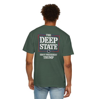 "The Deep State Shot President Trump" #01, Unisex T-shirt