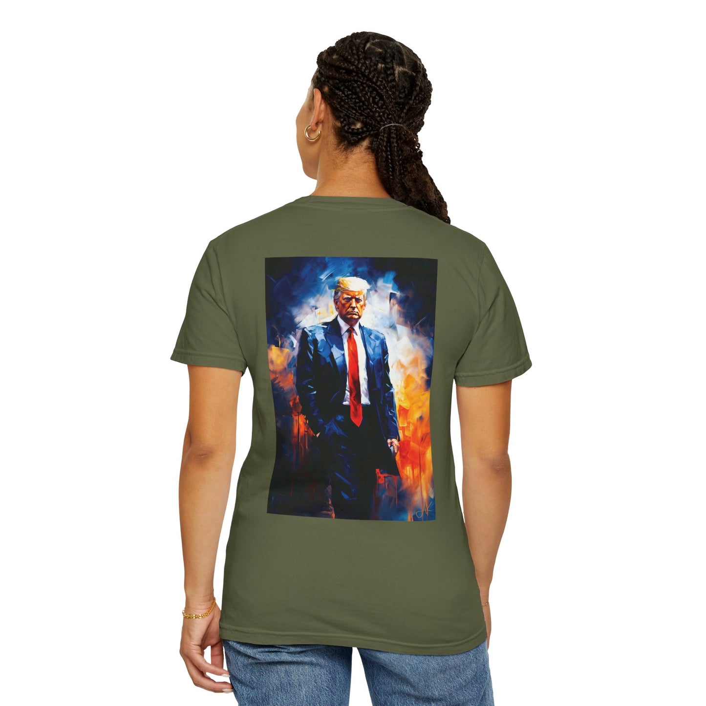 "Trump Portrait" #22, Unisex T-shirt (Dark Colors)