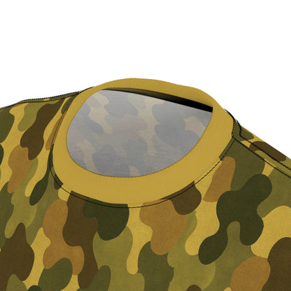 "SASR Day-Ops Camouflage", Unisex Tee (SASR Yellow Collar)