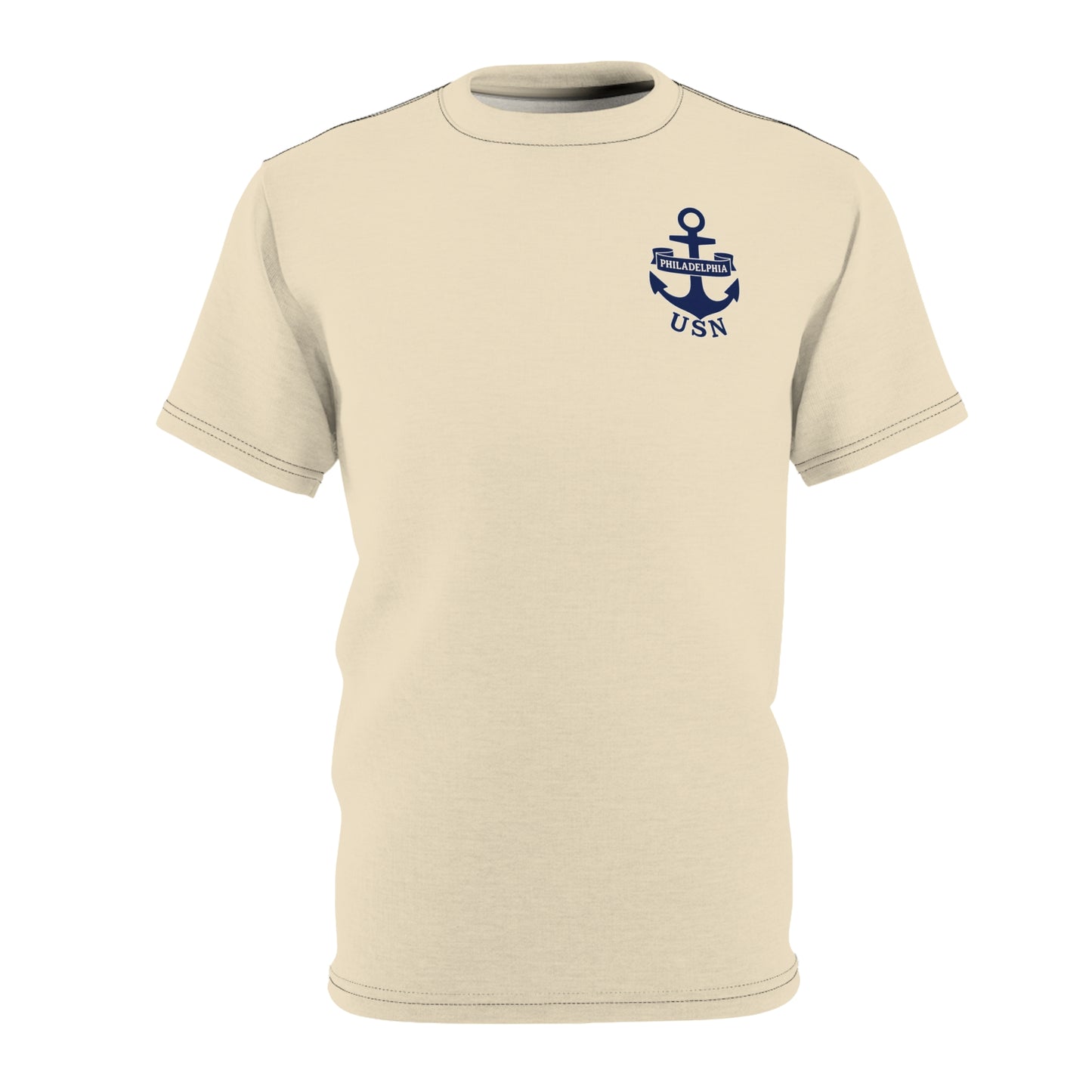 "USN Anchor", Unisex T-shirt (Canvas Sail)