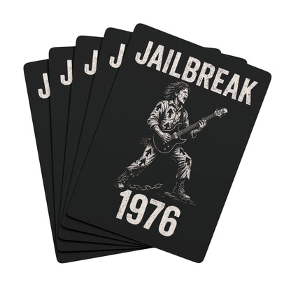 "Jailbreak 1976", Cultural Playing Cards (70's Black)