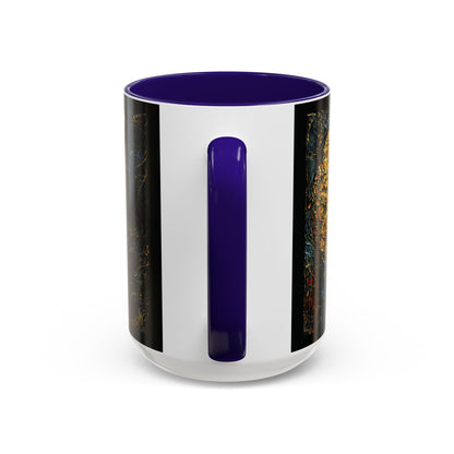 "From Stone to Savior's Light", Colorful Mugs (11oz, 15oz)