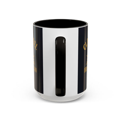 "Clan na Gael - Irish American", Colorful Mugs (11oz, 15oz) (Black Denim)