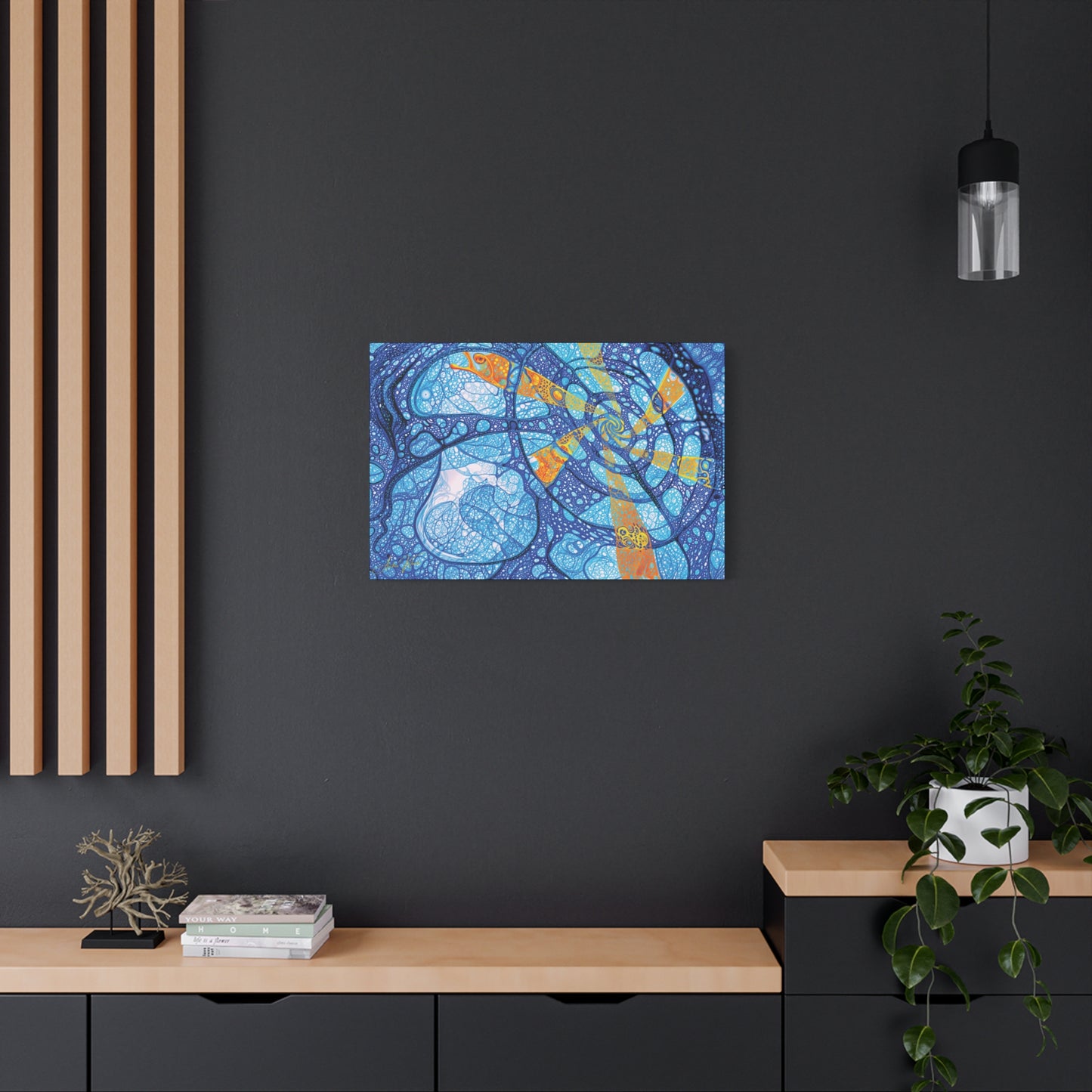 "Gaelic Sea People", Fine Art Print on Matte Canvas