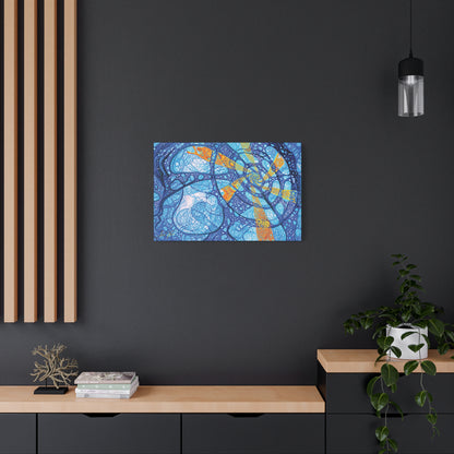 "Gaelic Sea People", Fine Art Print on Matte Canvas