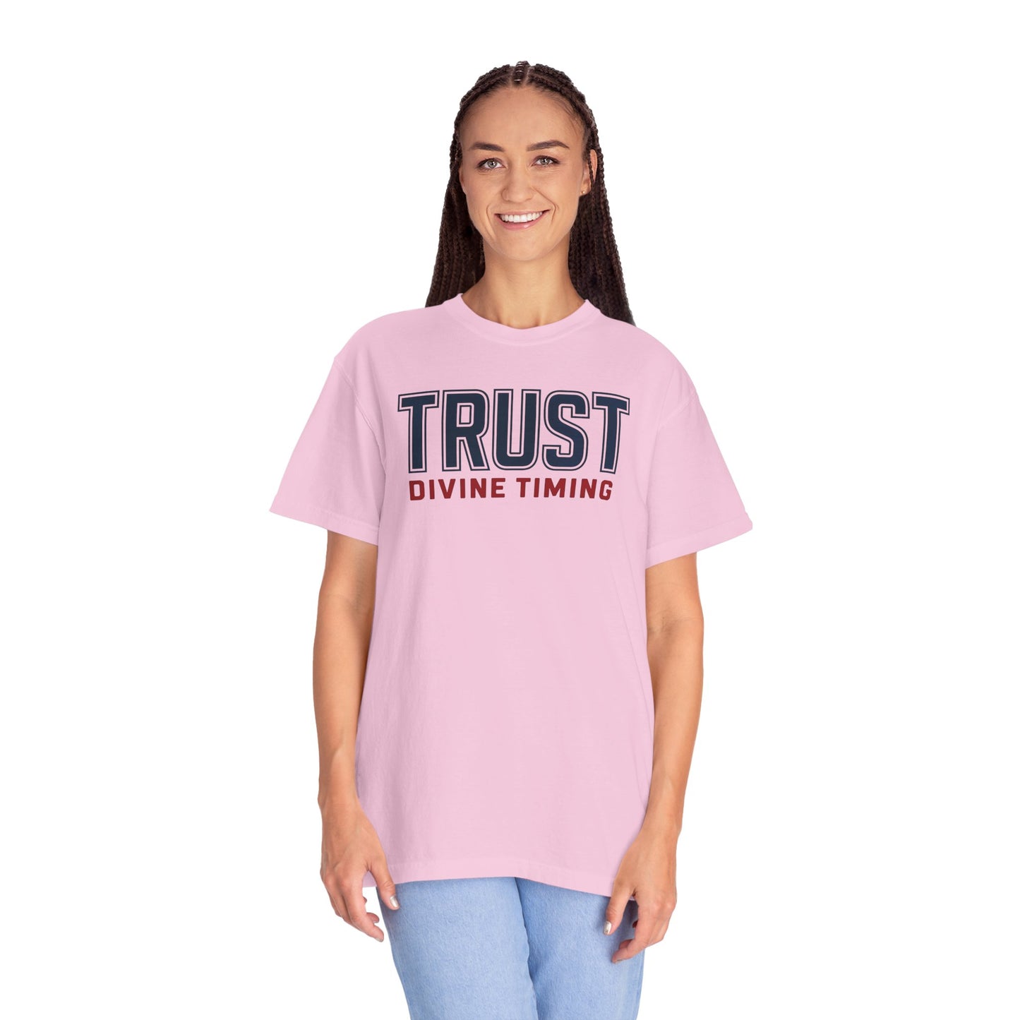 "Trust Divine Timing" #02, Unisex T-shirt