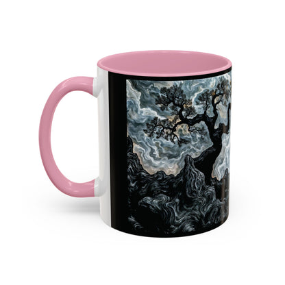 "An Crann Naomh (Gaelic) - The Sacred Tree (English)", Colorful Mugs (11oz & 15oz)