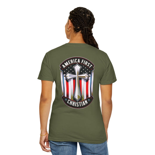 "America First - Christian" #01, Unisex T-shirt