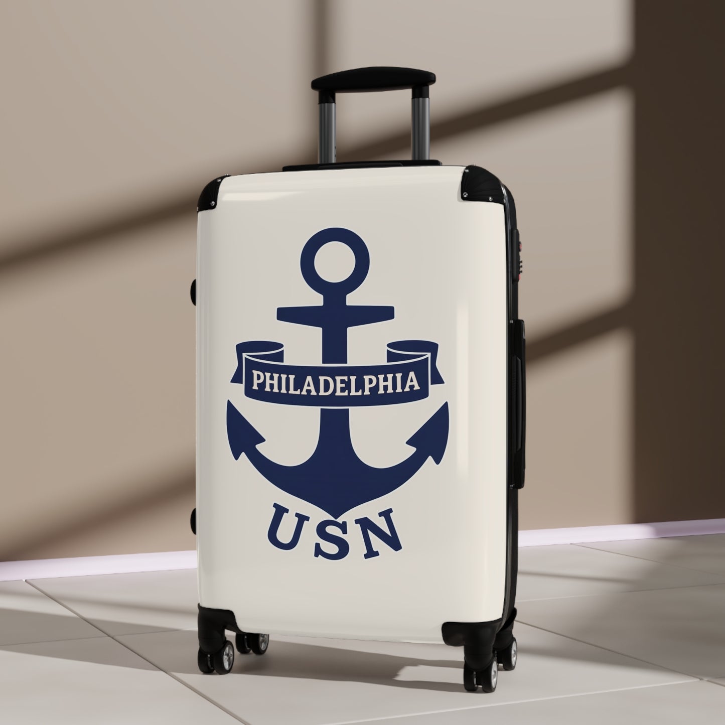 "USN Anchor", Suitcase (Whitecap)
