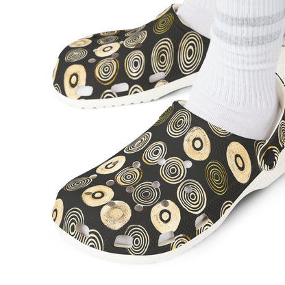 "Punk Polka", Foam Rubber Clogs