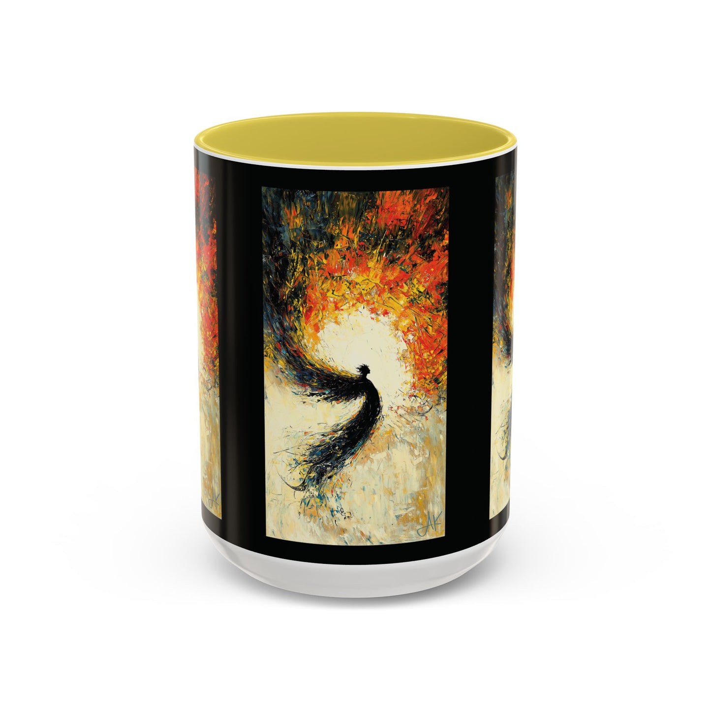 "Seraphic Aegis", Colorful Mugs (11oz, 15oz)