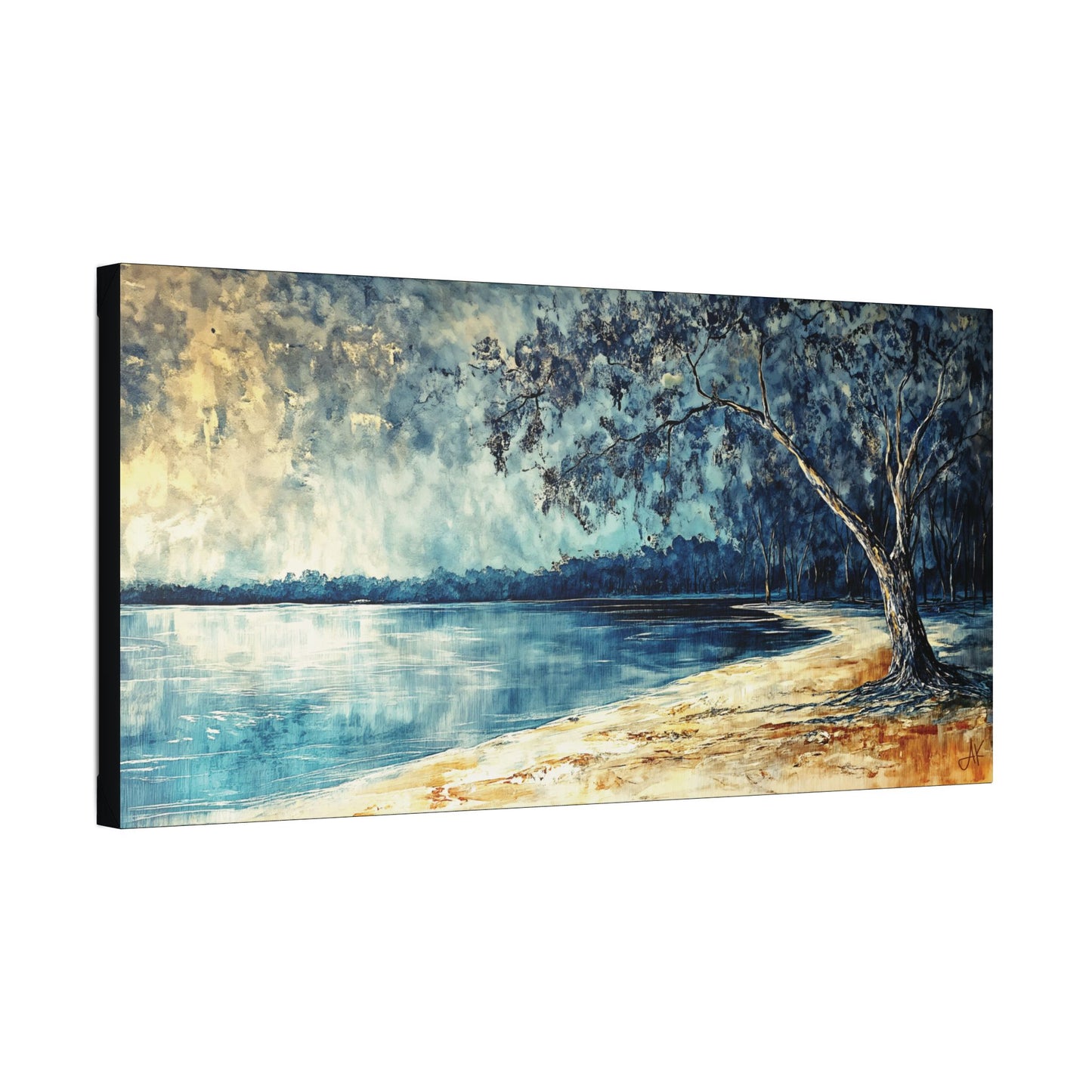 "Clann a’ Chuain (Gaelic) - Children of the Ocean (English)", Stretched Classic Canvas Print