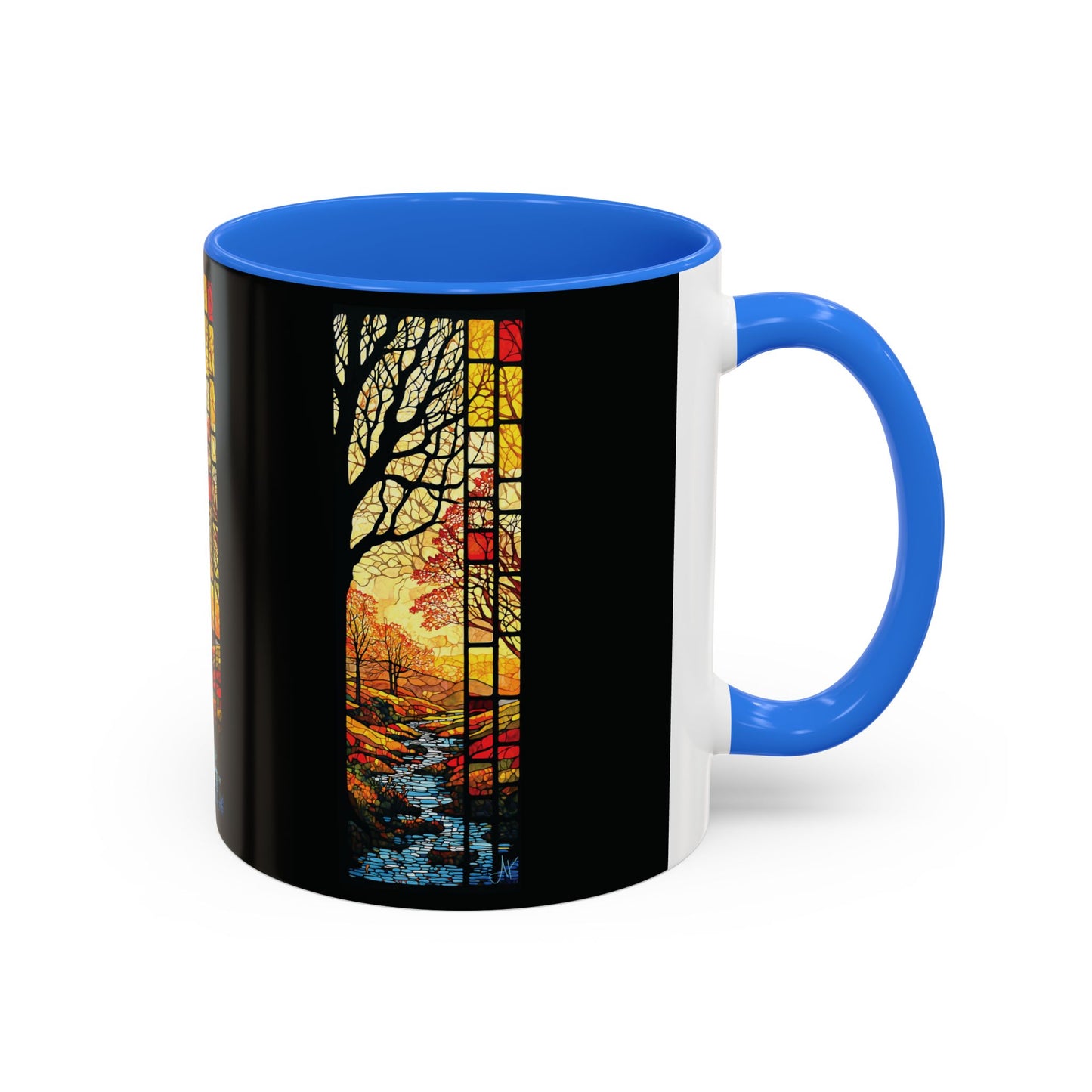 "Realization at 5", Colorful Mugs (11oz, 15oz)