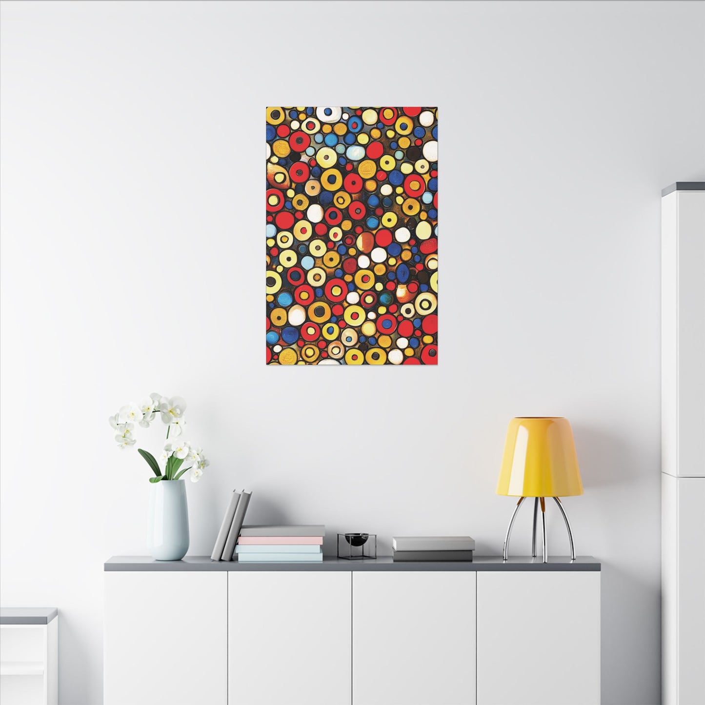 "Bits and Bobs", Art Classic Stretched Matte Canvas Pattern Art Print