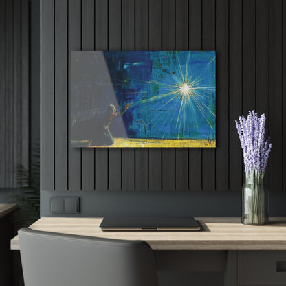 "Miraculous Connection", Fine Art Acrylic Wall Prints (French Cleat Hanging)