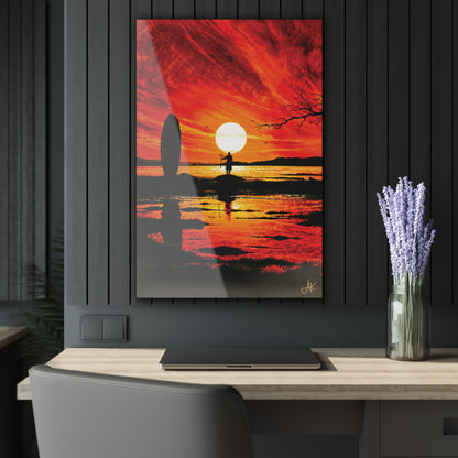 "The First Mission (St. Columba)", Fine Art Acrylic Wall Prints (French Cleat Hanging)