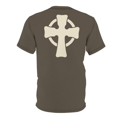"Retro Jesus", Unisex T-shirt (Beaver Pelt)