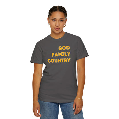 "God Family Country", Unisex T-shirt