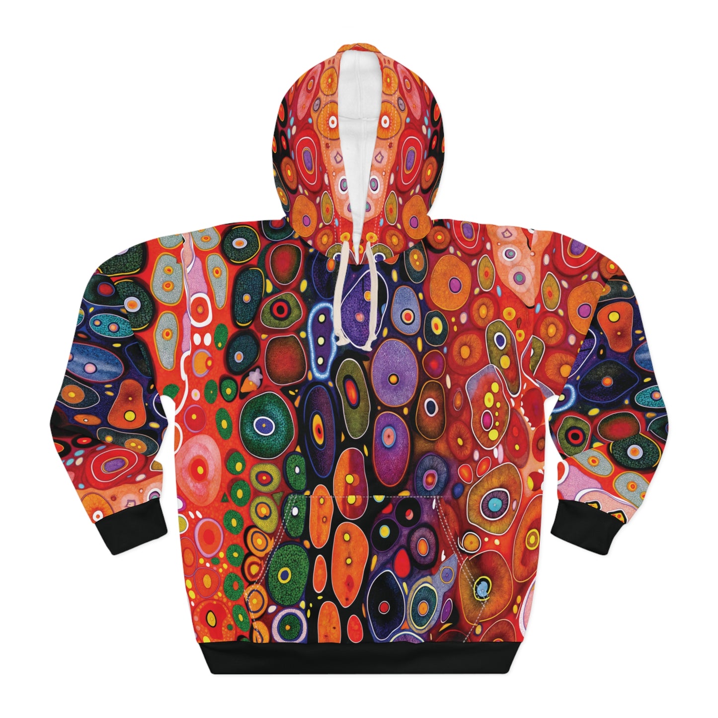 "Butterfly Colors", Unisex Wearable Art Pullover Hoodie