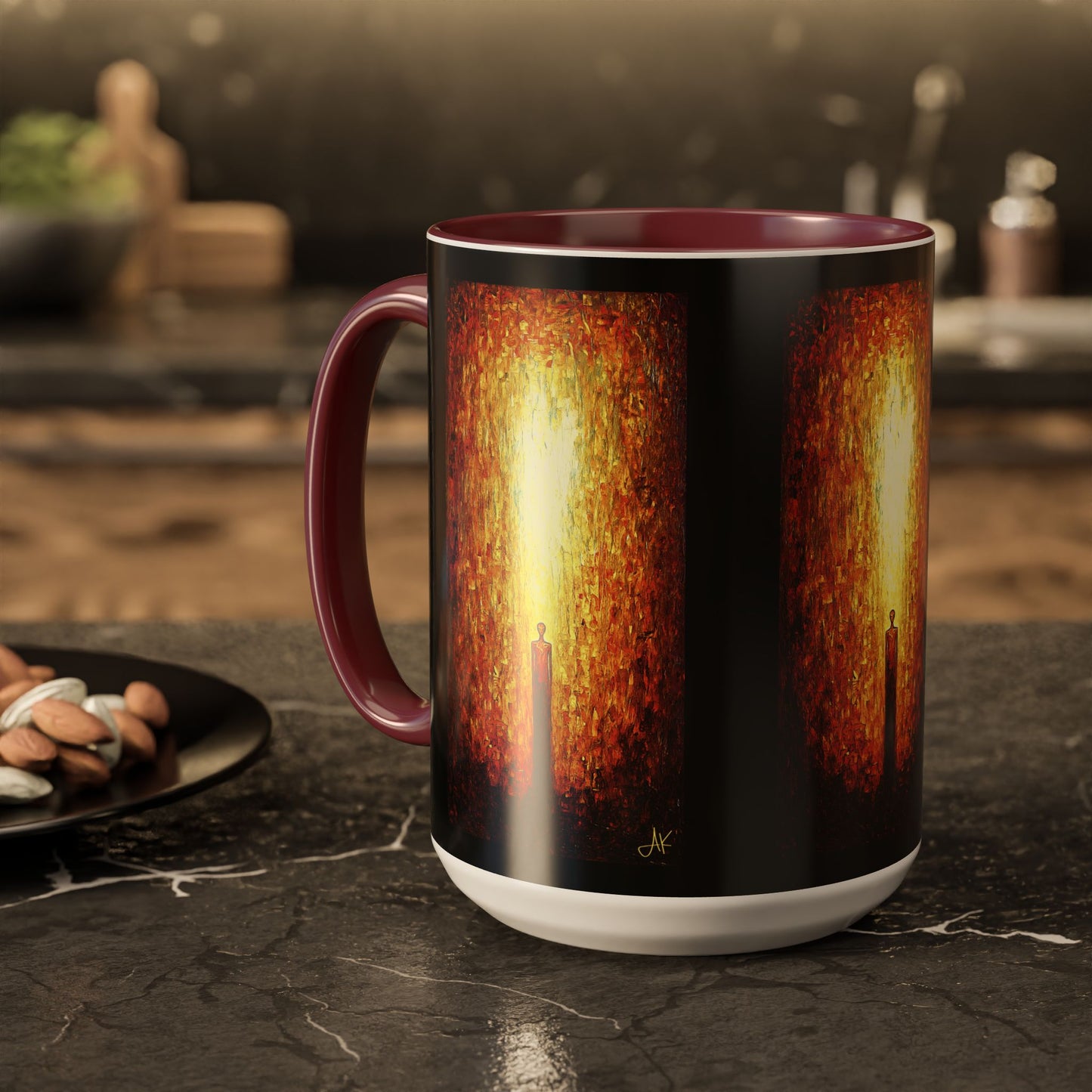 "Born of His Light", Colorful Mugs (11oz, 15oz)