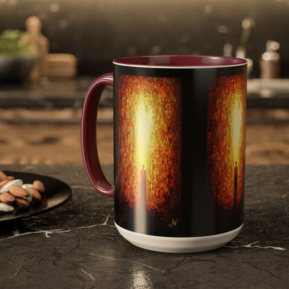 "Born of His Light", Colorful Mugs (11oz, 15oz)