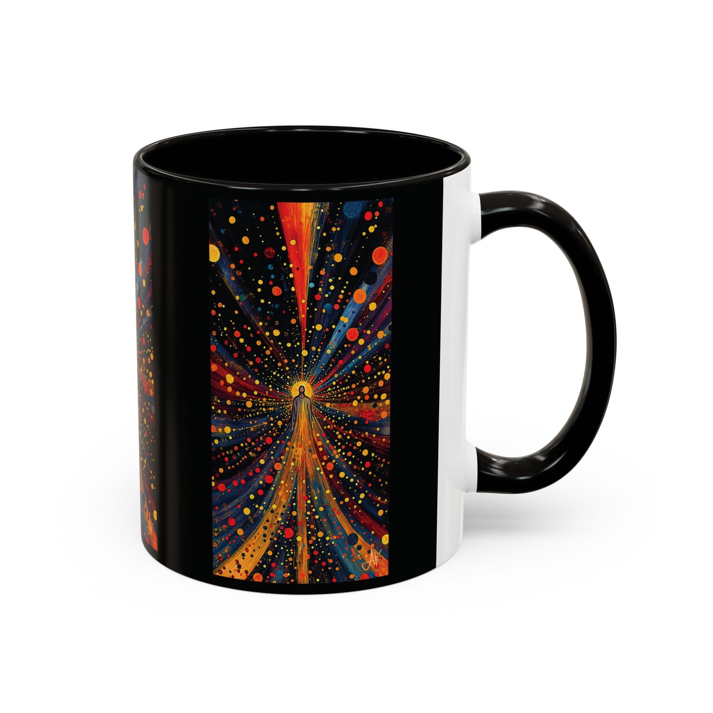 "Illuminated by Grace - 2 Corinthians 4:6", Colorful Mugs (11oz & 15oz)