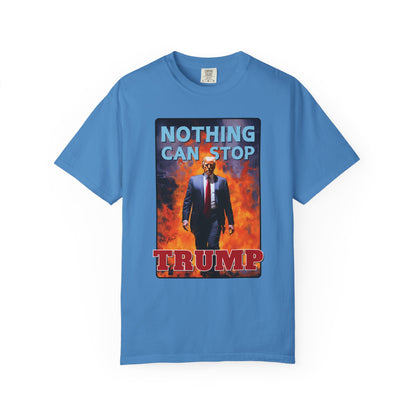 "Nothing Can Stop Trump", Unisex T-shirt (Light Colors)