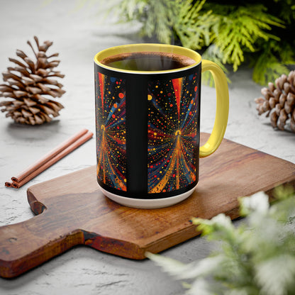 "Illuminated by Grace - 2 Corinthians 4:6", Colorful Mugs (11oz & 15oz)