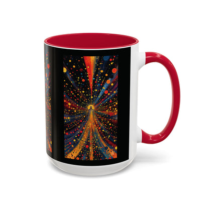 "Illuminated by Grace - 2 Corinthians 4:6", Colorful Mugs (11oz & 15oz)