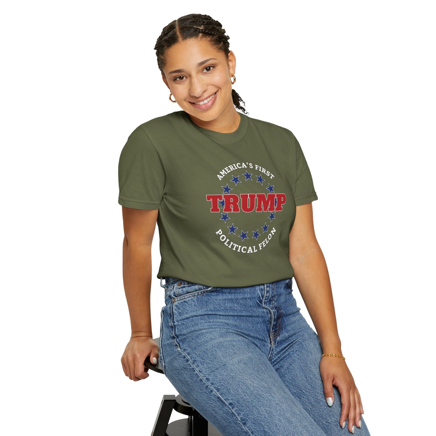"Trump - America's First Political Felon", Unisex T-shirt