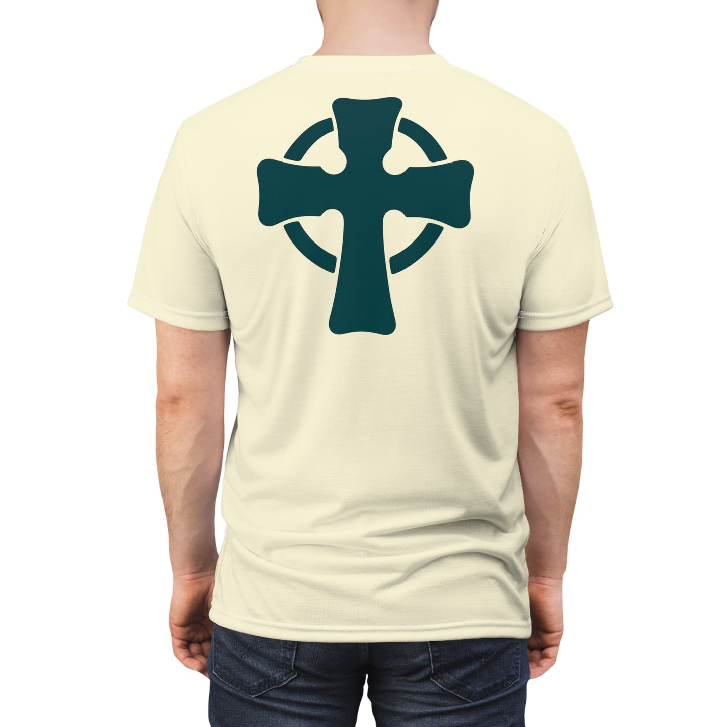 "Retro Jesus", Unisex T-shirt (Silken Tofu)