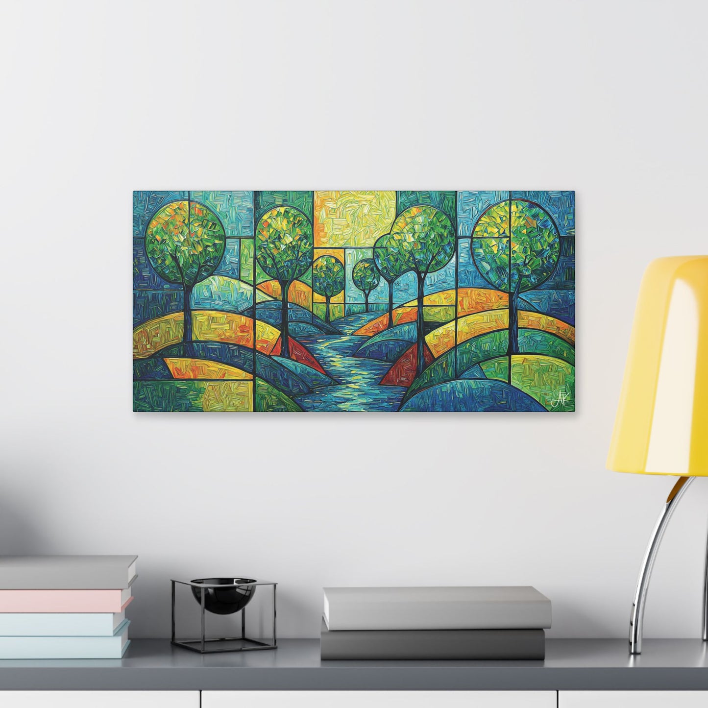 "River Add" #02, Stretched Classic Canvas Fine Art Print