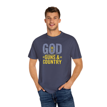 "God Guns & Country" #01, Unisex T-shirt