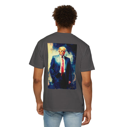 "Trump Portrait No. 6", Unisex T-shirt (Dark Colors)