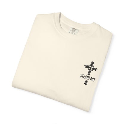 "Steadfast Cross in Black", Unisex T-shirt