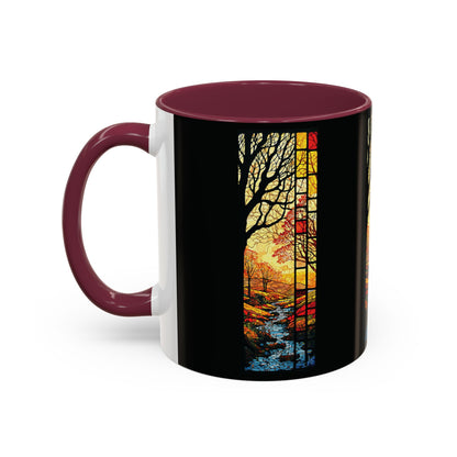 "Realization at 5", Colorful Mugs (11oz, 15oz)