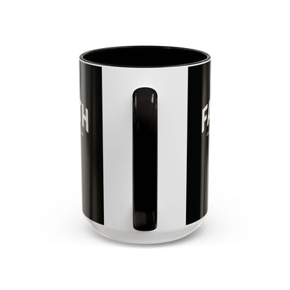 "Faith Overcomes Fear", Colorful Mugs (11oz, 15oz)