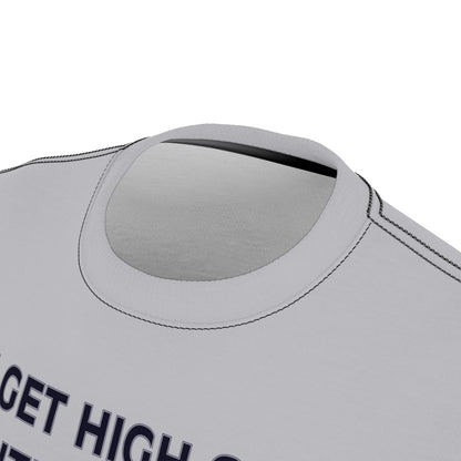 "Intelligent Conversation", Unisex T-shirt (Moonwalk Grey)