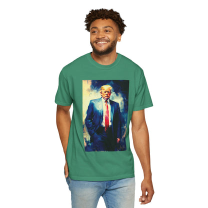 "Trump Portrait No. 6", Unisex T-shirt (Dark Colors)