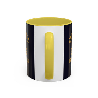 "Clan na Gael - Irish American", Colorful Mugs (11oz, 15oz) (Black Rock Blue)